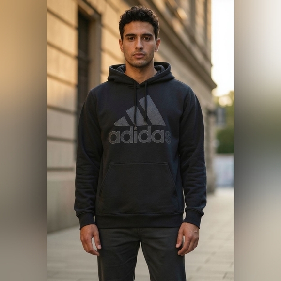 adidas Other - Adidas Men's Size Large Hoodie Pullover Fleece Force Urban Wear City Fashion